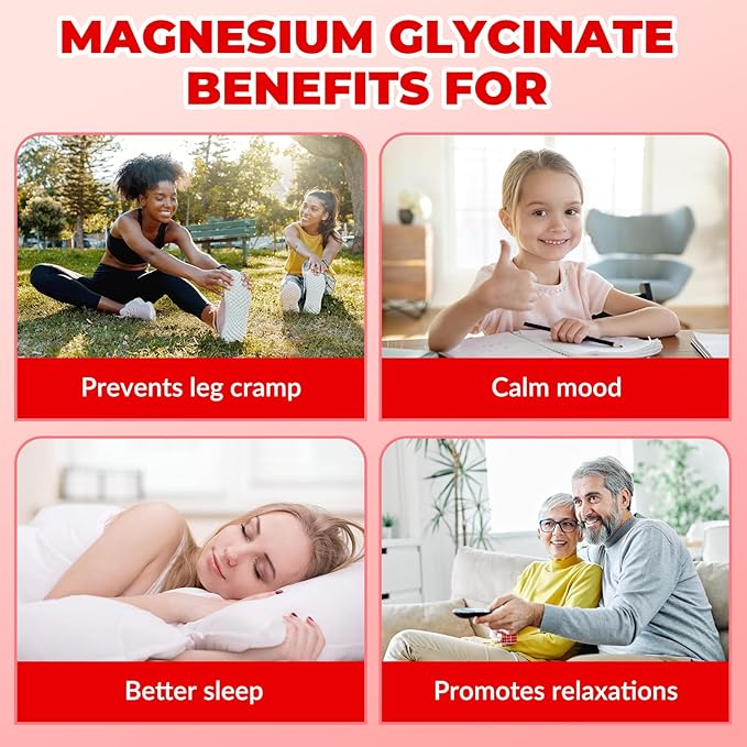 Magnesium Glycinate Gummies 400mg for Adult & Kids，90 Ct Sugar Free Magnesium Gummies with Potassium Magnesium Supplement for Women & Men，Sleep Msucle & Engergy Support，Raspberry Flavor