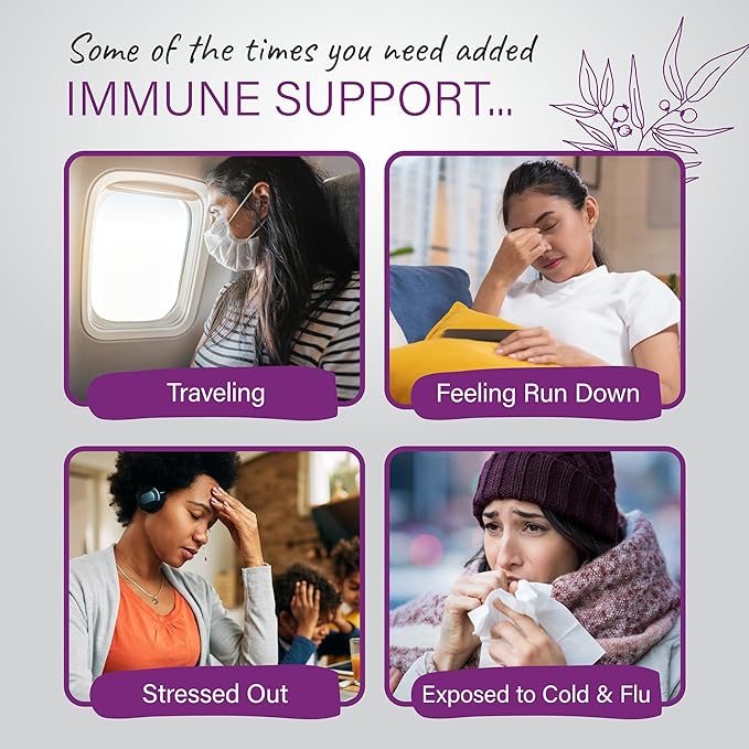 Organixx Immunity 3 Immune Support Supplement – Vitamin C, Zinc, Elderberry – Whole Food Immune Defense for Adults & Kids, Greater Absorption, Non GMO, 60 Capsules