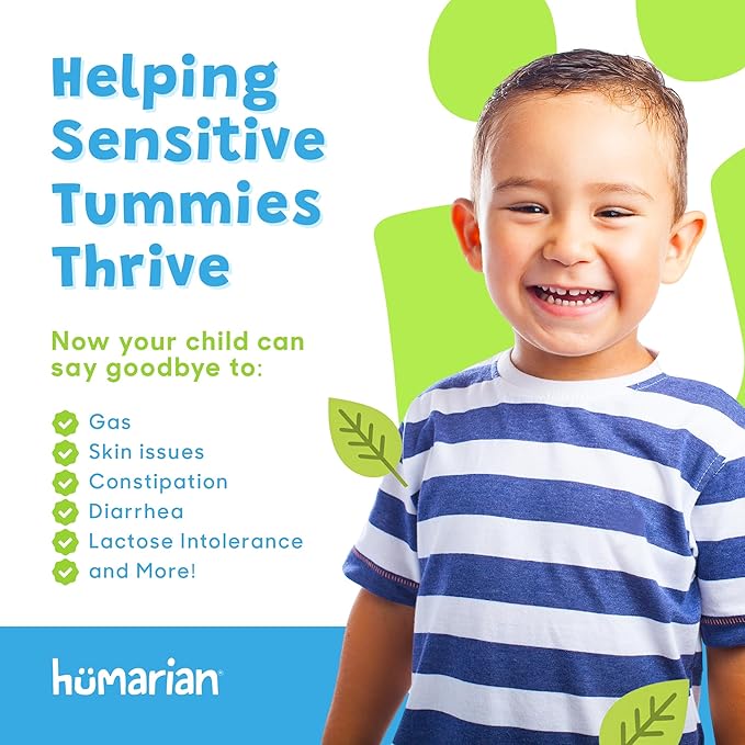Humarian Probonix Liquid Probiotics for Kids Aged 1-9 Years Old - Superior 8-Strain Probiotic Drops to Fortify Gut Health, Immunity and More - 30-Day Supply - Tasty Grape Flavor