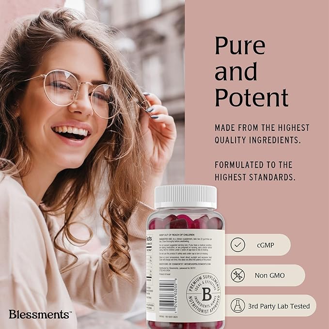 Prebiotic Fiber Gummies for Adults & Kids with No Added Sugar- 5g (60 Count-2 Pack) High Fiber Supplement Gummies - Vegan - Keto Friendly - Digestive Health Supplements