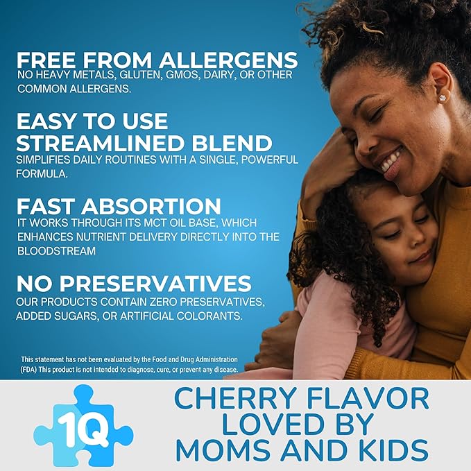 Immune - Kids Immune Support Liquid Drops with Elderberry Extract, Turmeric & Acerola Cherry | 100% Natural, Sugar Free, Vegan, Gluten Free & Non-GMO | Advance Absorption | Easy-to-Take |2 Fl Oz