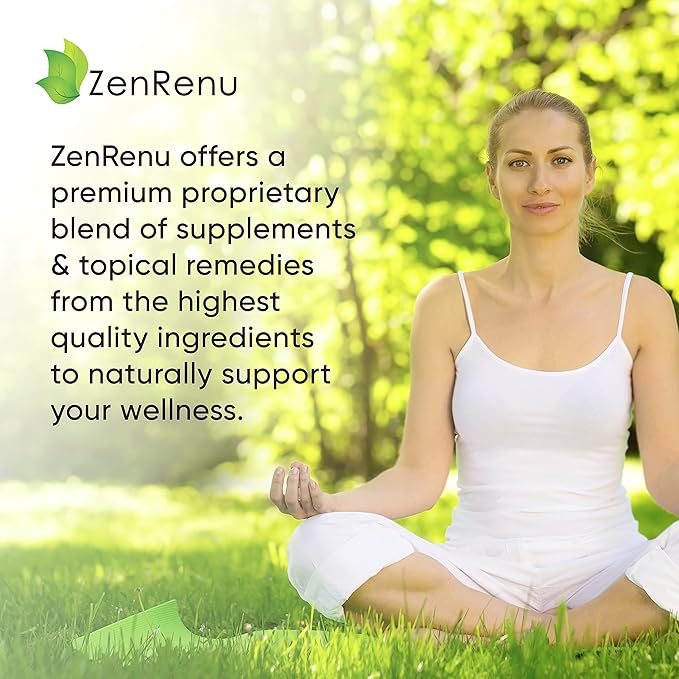 Zenrenu Liposomal Vitamin C and Zinc Liquid Drink for Adults & Kids - Non GMO Sunflower Lecithin - Max Antioxidant & Immune Support, 5 oz / 150 ml
